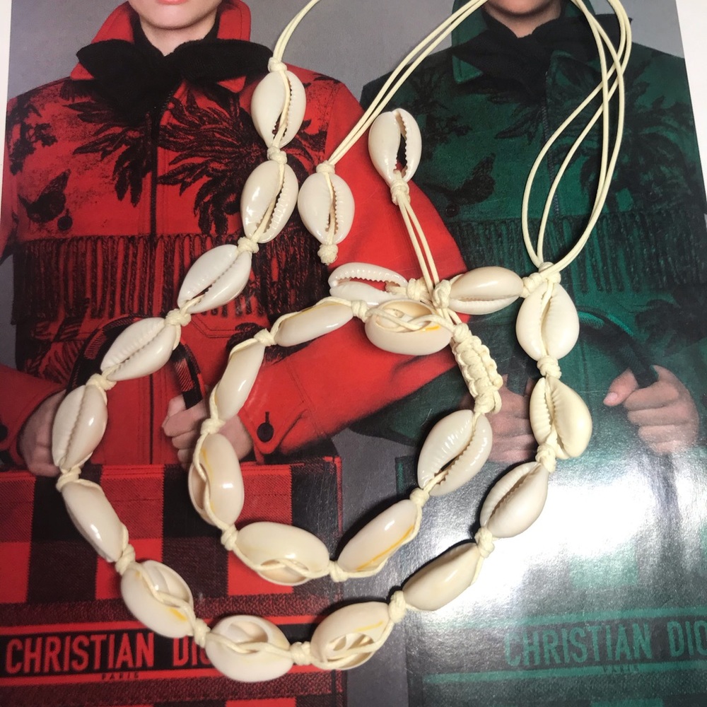 Shell Set of necklace and bracelet - Picture 2 of 2